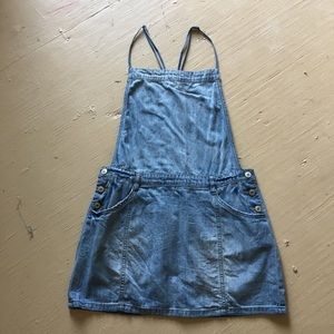 Free People Overall Skirt